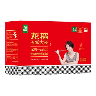 龙稻  五常大米 5kg 礼盒 龙腾一品