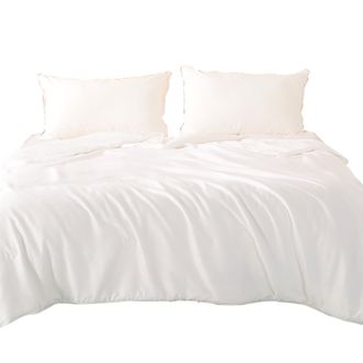 凯诗风尚  蚕丝被 单件夏被空调被桑蚕丝纯色被芯  白色