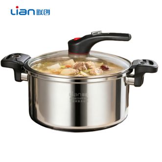 联创/Lian  6L大容量家用沐光养鲜煲微压锅多功能微压焖煮炖煮锅