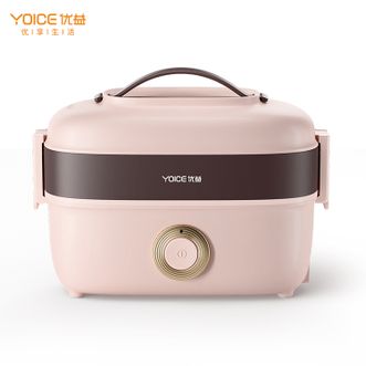 优益/Yoice  双层加热饭盒蒸煮饭菜便携便当盒 Y-FH13A