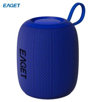 忆捷/Eaget  蓝牙音箱 EK02 户外1200mAH持久续航 立体环绕低音音效 蓝牙V5.3播放小巧便携 （蓝色）