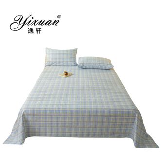 逸轩/yixuan  100%棉床单单件全棉印花床单