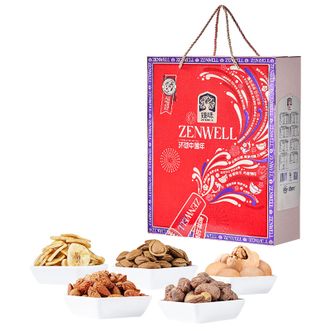 臻味  环球中国年坚果礼盒 1.55kg