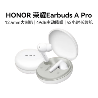 荣耀/honor  Earbuds A Pro 入耳式主动降噪运动音乐蓝牙耳机  高音质长续航