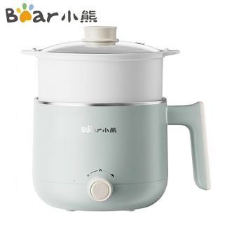 小熊/Bear  电煮锅  1.7L小电锅    304不锈钢材质  两档火力  上蒸下煮   DRG-J12C7