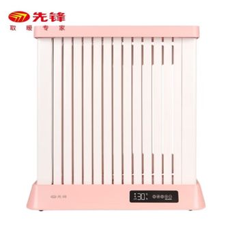 先锋/Singfun  石墨烯【母婴级全身防烫防磕】倾倒断电 定时取暖器/电暖器/电热油汀 落地式 DYT-T1R