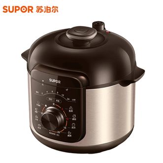 苏泊尔（SUPOR）  电压力锅5L大容量家用电子旋钮款多功能预约高压快煮煲汤炖肉压力锅