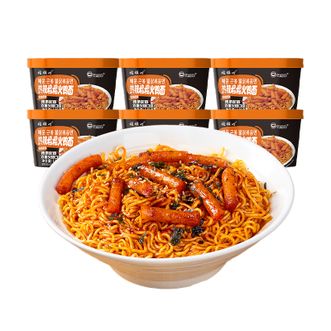 嗨吃家  热辣棍棍火鸡面夜宵130g*6桶/箱