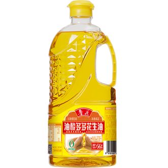 鲁花  油酸多多花生油900ml食用油粮油厨房炒菜