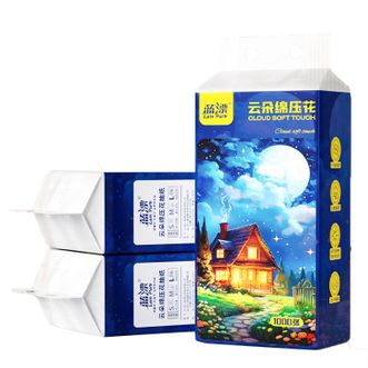 蓝漂  1000张4层悬挂式抽取卫生纸星空系列家用纸巾厕所家用抽纸悬挂式抽取卫生纸星空系列家用纸巾厕所家用抽纸