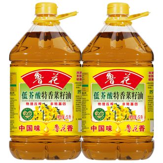 鲁花  香菜籽 油5LX2