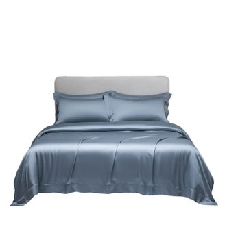 啄木鸟/Plover  天丝四件套 梵高蓝 100s  200*230 床单被罩枕套