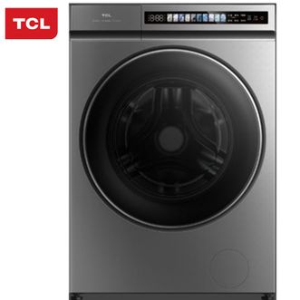 TCL  超级筒洗衣机精华洗 智能投放 滚筒洗衣机全自动家用 家电 G100T3-BIS