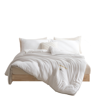 無印良品  灯芯绒蚕丝被