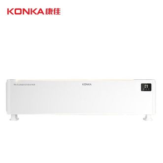 康佳/Konka  取暖器 KDNT-7012-P 白色 石墨烯语音款踢脚线  秋冬卧室