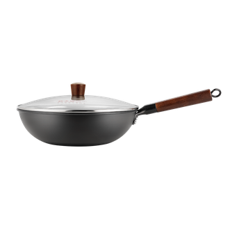 炊大皇（COOKER KING）  韵味不锈精铁炒锅32CM KA60594