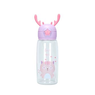 翰乐  【2个】鹿角吸管水杯720ML