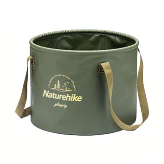 Naturehike  凌沃可折叠圆形水桶户外旅行露营便携式水盆野餐储水桶洗衣泡脚桶-10L