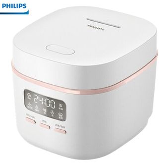 飞利浦/Philips  电饭煲多功能1.8L迷你电饭煲一键旋风煮 24小时智能预约电饭锅HD3063/20白色