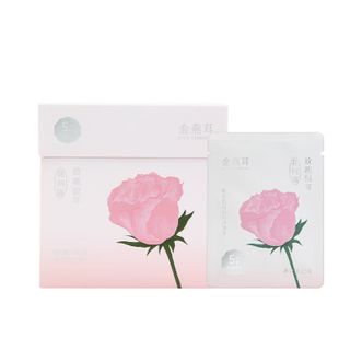 金燕耳  金萃花间露银耳玫瑰 白木耳干货重瓣玫瑰 7袋/盒 早餐银耳羹 需冲泡