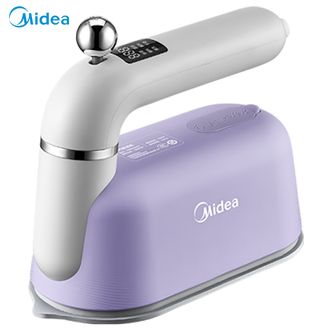 美的（Midea） 挂烫机 家用迷你便捷式 平挂熨烫衣服神器 宿舍租房小型干湿蒸汽电熨斗熨烫机 【折叠手柄】YBD15AC1