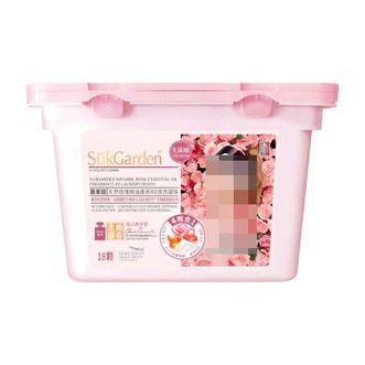 蔬果园/SukGarden  玫瑰洗衣凝珠留香洗衣液球四合一香味持久4D洗衣凝珠10g*18颗【SGY068】-ZS