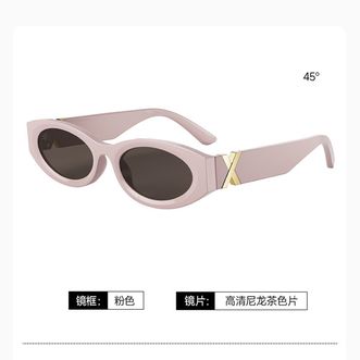 薇尚 ViΛsun  太阳镜眼镜 E8062 C-9粉色框（镜片：浅粉）