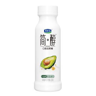 君乐宝（JUNLEBAO）  简醇牛油果藜麦爆珠燕麦原味风味发酵乳8瓶装