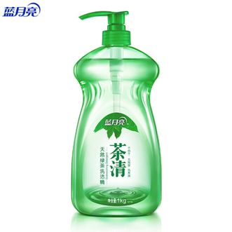 蓝月亮  洗洁精1kg茶清天然绿茶 高效去油 可洗果蔬  适合家庭使用/也适合公司使用