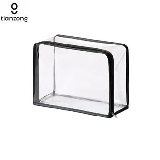 天纵  PVC方形包包收纳袋 D透明 32.5x13.5x25.5cm 一个装 柜子防水防潮密封收纳神器