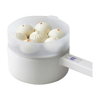 立时/olayks  多用途锅 OLK-01-11 电脑款 锅煎炒一体 带蒸笼 2L