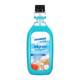 水卫仕/SEAWAYS  地板清洁剂500ml 瓷砖拖地去污除菌清洗剂去污垢清洁液扫地机器人专用