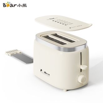 小熊/Bear  面包机三明治轻食机烤面包片机烤吐司机家用全自动早餐机800W立体匀烤