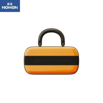 诺希/NOHON  60000毫安时充电宝 100W大功率快充移动电源 储能大容量便携户外露营 恭王府联名Chic小方盒 （秘境橙 ）
