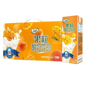 伊利优酸乳果粒酸奶饮品245g*12盒/箱 