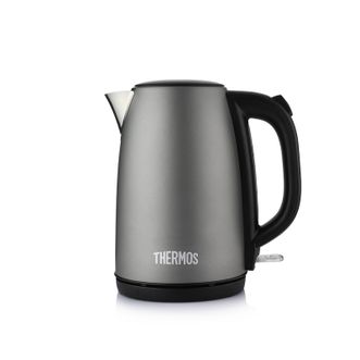 膳魔师（THERMOS）  烧水壶电热水壶防干烧 灰色 1.7L EHA-1319A
