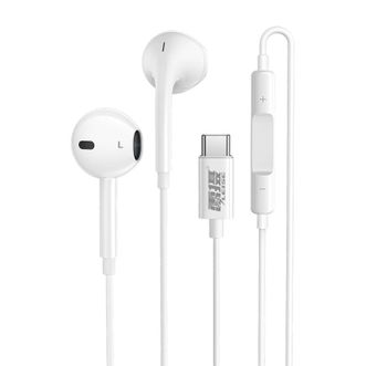 雷摄  Type-C接口有线音乐耳机  三键线控清晰无损HiFi音质舒适耳机