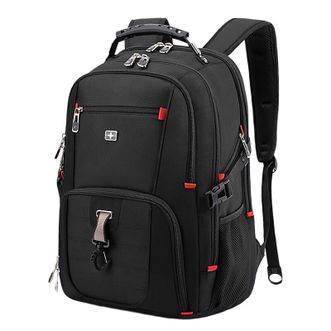 十字行家/KINGSGEAR  功能大容量18寸商务旅行双肩包 K812-18寸