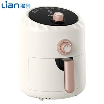 联创/Lian  空气炸锅  4L 家用双旋扭大容量空气炸锅  DF-OV218M