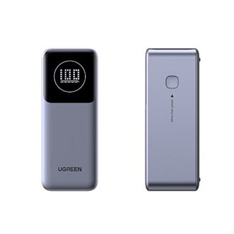 绿联（UGREEN）  超级快充100W/12000mAh快充移动电源笔记本充电宝可上飞机PB724-35526