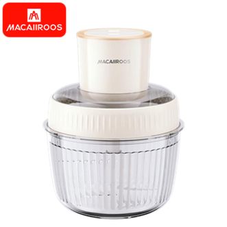MACAIIROOS  MC-KM317  绞肉机家用绞馅机2升玻璃杯身搅拌机多功能料理机