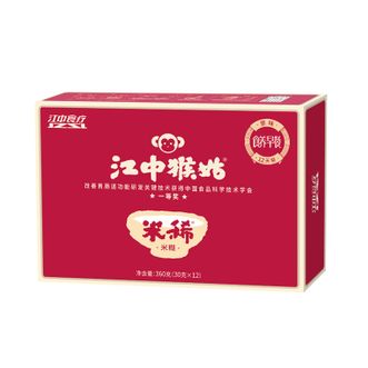 江中猴姑  原味米稀12天装360g早餐代餐营养健康