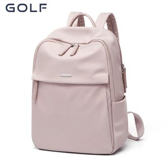 高尔夫GOLF休闲双肩电脑包女14英寸笔记本电脑包女款防泼水时尚商务双肩背包B033846