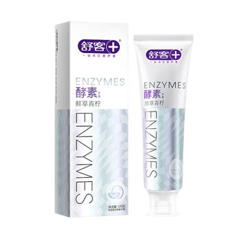 舒客 精研美白酵素牙膏120g（鲜萃青柠味）