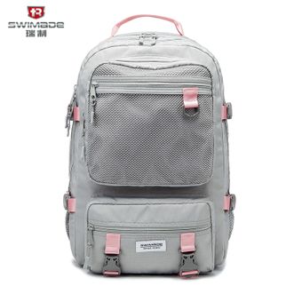 瑞制双肩包男女通用大容量简约时尚户外运动旅行背包RZ-8066