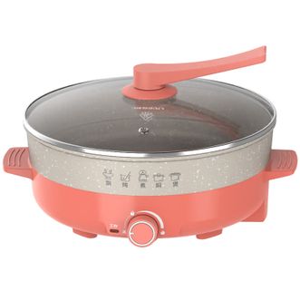 利仁  多功能锅 电火锅 电炒锅 电热锅  家用涮烤火锅4.5L  LPHG-56
