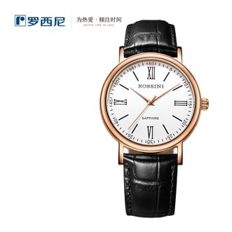 罗西尼/Rossini  手表 男表 时尚气质皮带 石英表（男款：6645G01D）