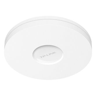 普联（TP-LINK）AX1800双频千兆WiFi6无线吸顶式AP面板路由器圆形全屋WiFi接入点TL-XAP1807GC-PoE/DC易展版