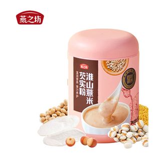 燕之坊  乳饮冲调即冲即饮营养早餐饱腹五谷代餐粉 淮山薏米芡实粉500g