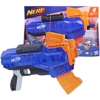 孩之宝  nerf热火卢克斯强力发射器精英版男孩玩具安全软弹发射器 户外运动玩具  B9838SA20